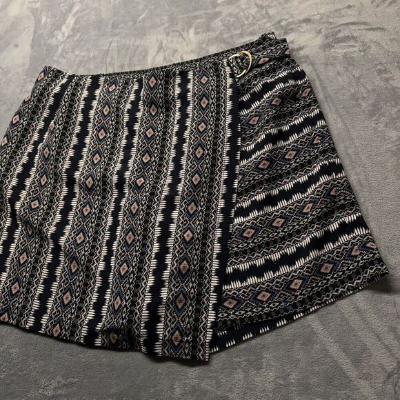 Cato Est 1946 Sz 18/20 Wrap Shorts Skort Aztec Print Summer Southwestern Print - Picture 3 of 15